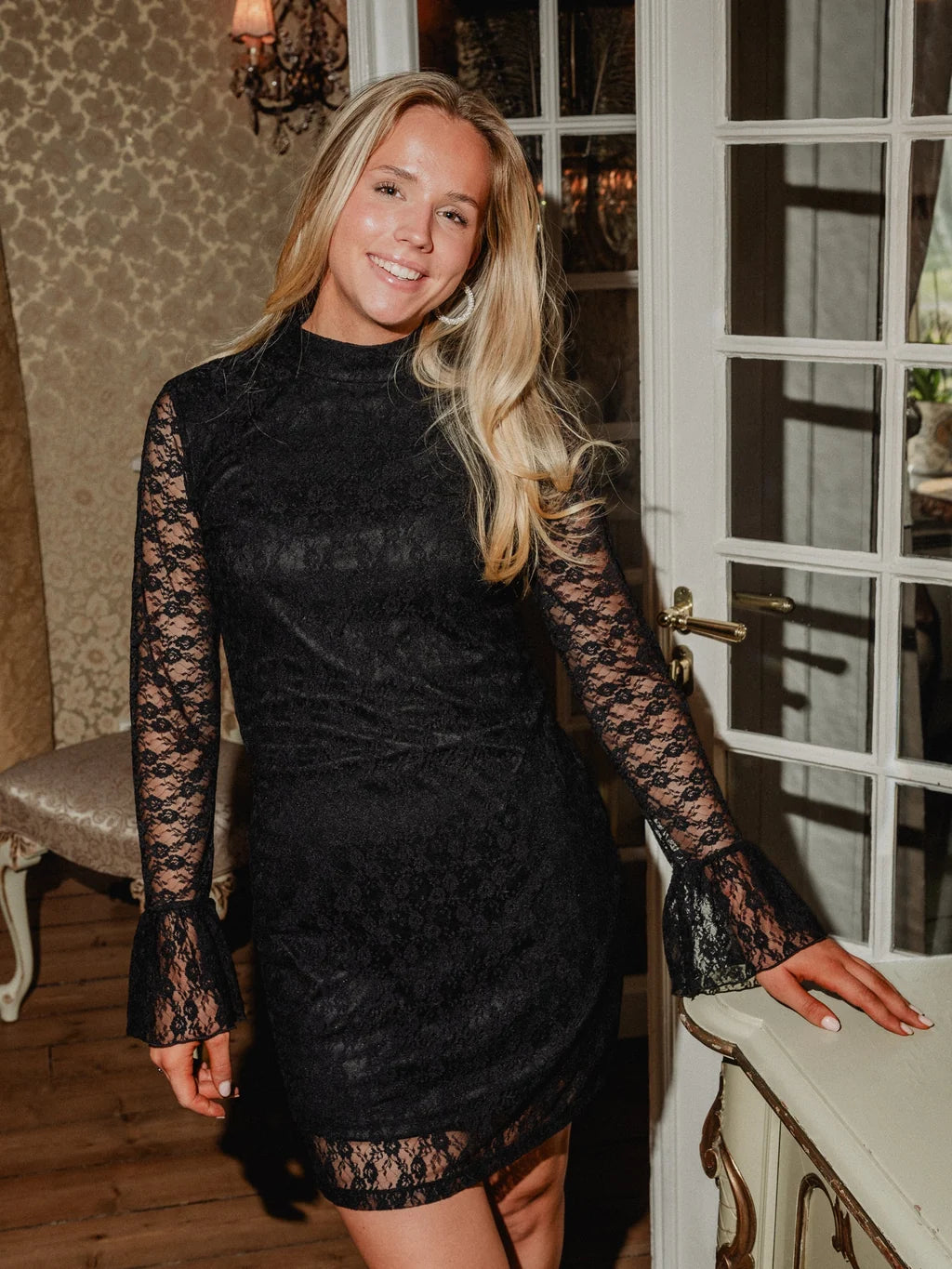 VMLILIAN Short Dress - Black